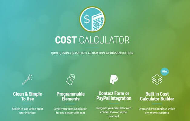 Обзор Cost Calculator WordPress