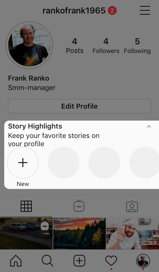 How to add an Instagram story?